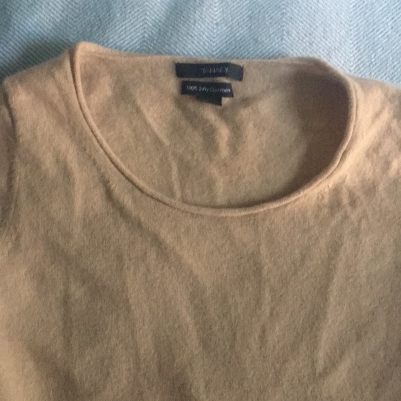 Camel cashmere T shirt - Picture 2 of 4